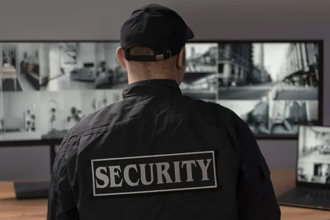 Portrait Male Security Guard With Uniform 2 X - Certified Security Investigator study guide