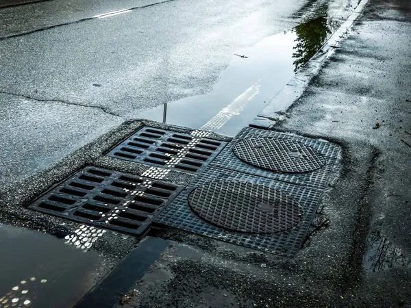 Water Flowing Into Sewer Manhole X - Certified Stormwater Manager study guide