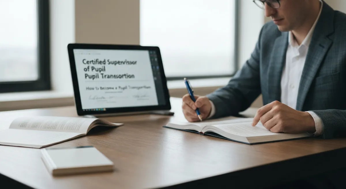 How to Become a Certified Supervisor of Pupil Transportation - Certified Supervisor of Pupil Transportation exam preparation