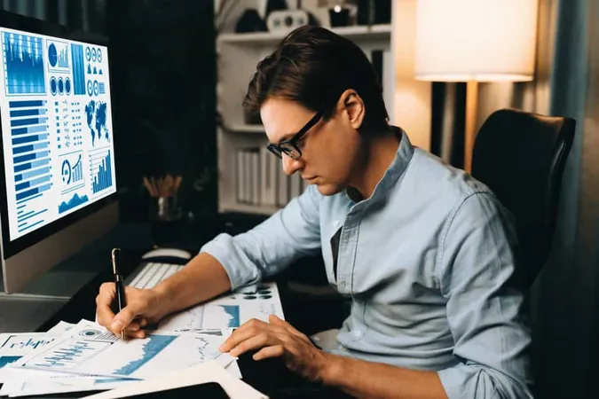 Thinking Smart Businessman Surrounded Paperwork Report Paragraph Pecuniary X - Certified Technical Analyst study guide