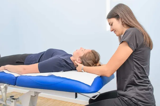Physical Therapist Treats Patient S Neck Cervical X - Certified Vestibular Therapist study guide