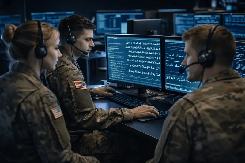 DLAB scoring scale showing language category requirements from Category I to Category IV
