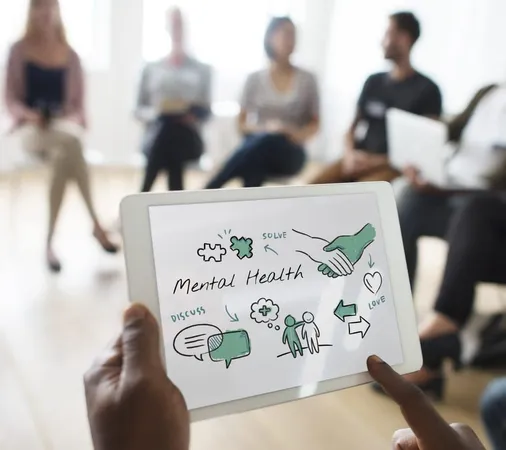 Mental Health Care Sketch Diagram X - Direct Support Professional Certification study guide