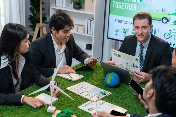 Diverse Group Business People Planning Business Marketing Investment With Ecofriendly Policy Greener Ecology Productive Teamwork Contribute Natural X - Environmental Management Systems Internal Auditor Certification study guide