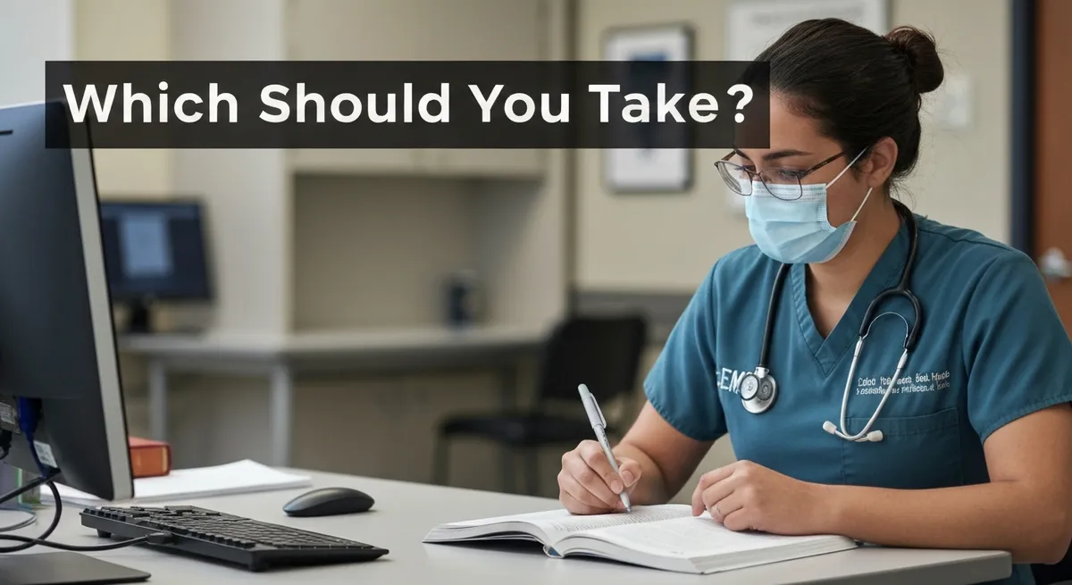 Which Should You Take First? guide - EMT - Emergency Medical Technician certification study resource
