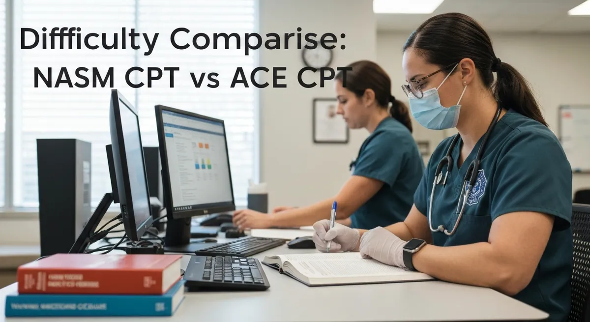 Difficulty Comparison: Nasm Cpt vs Ace Cpt guide - EMT - Emergency Medical Technician certification study resource