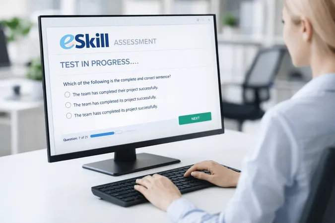 Eskill Talent Assessment Platform - eSkill Assessment Test study guide