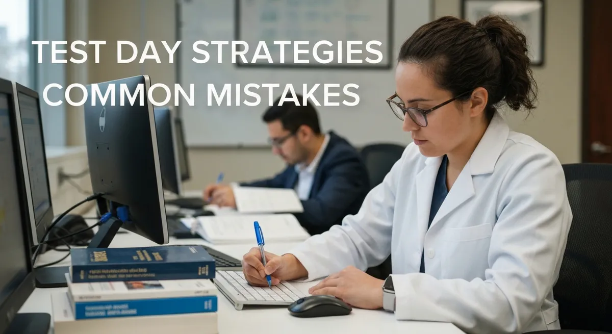 Test Day Strategies and Common Mistakes guide - Microsoft Excel certification study resource
