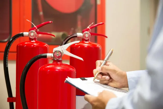 Engineer Inspection Fire Extingu 2 - Fire Safety study guide