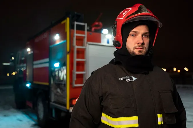 Firefighter Ready His Mission 1 4 - Fire Safety study guide