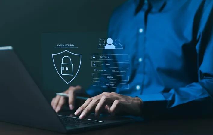 Cybersecurity Concept Man Enter Username Password Personal Information Access Data Login Protect Secure Internet Access Screen Padlock Technology Cyber Security Encryption Privacy X - Federal Risk and Authorization Management Program Certified study guide