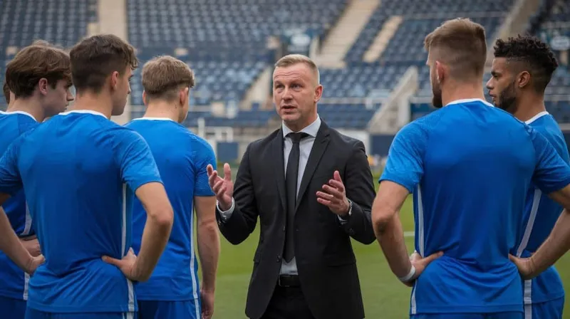 Soccer Players Stand Field With Their Coaches X - FIFA Football Agent Certification study guide