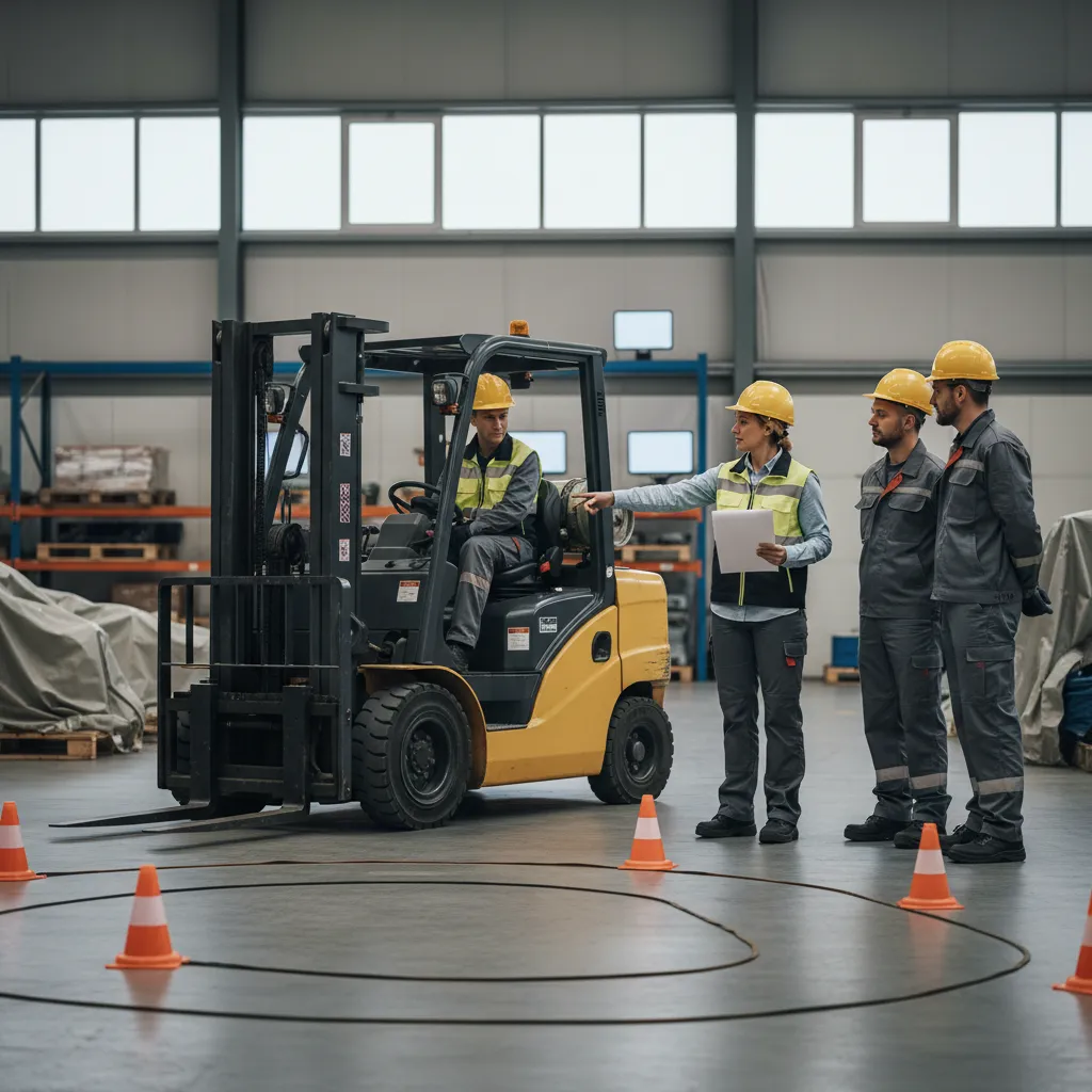 Forklift certification Certification Test Day Tips for the Forklift certification Certification Exam study guide illustration