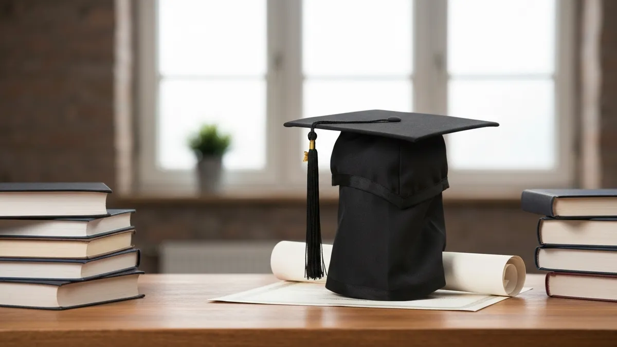 GED 8-week study plan calendar showing daily subject review sessions and weekly free practice test checkpoints