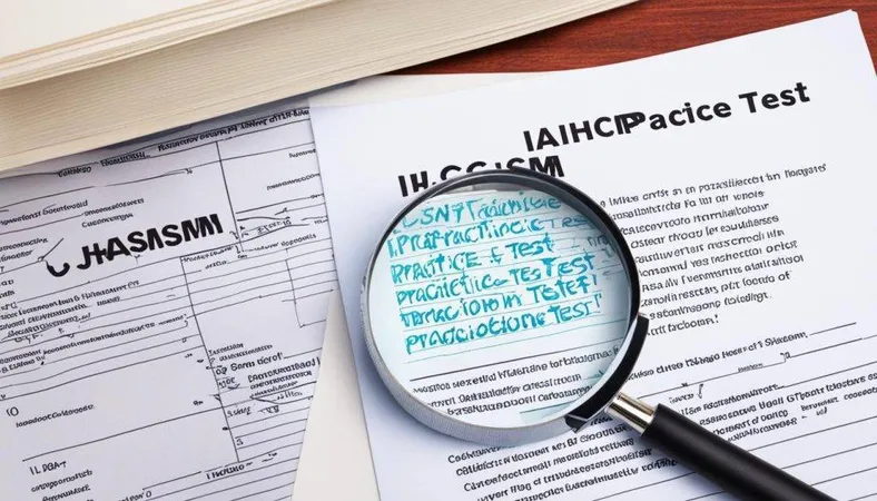 Iahcsmm Practice Test X - General study guide