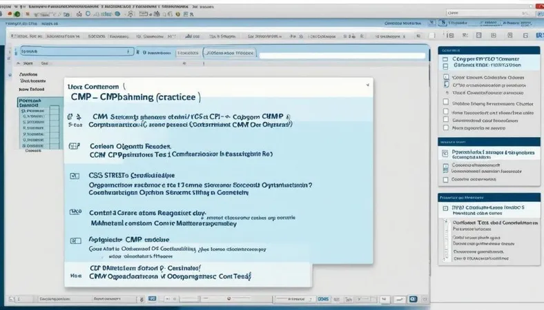 Online Cmp Practice Tests X - General study guide