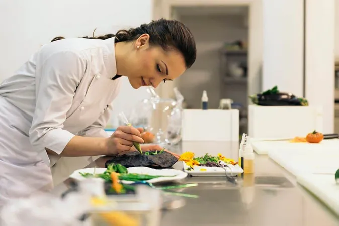 Pretty Professional Chef Cooking Kitchen - General study guide