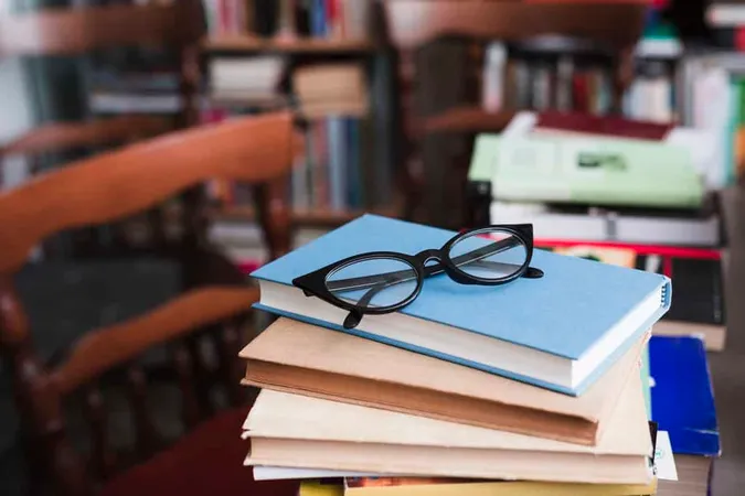 Pile Books Bookstore 1 - GRE study guide