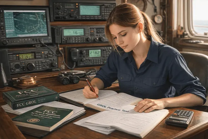 Grol Practice Test 1 - General Radiotelephone Operator License study guide