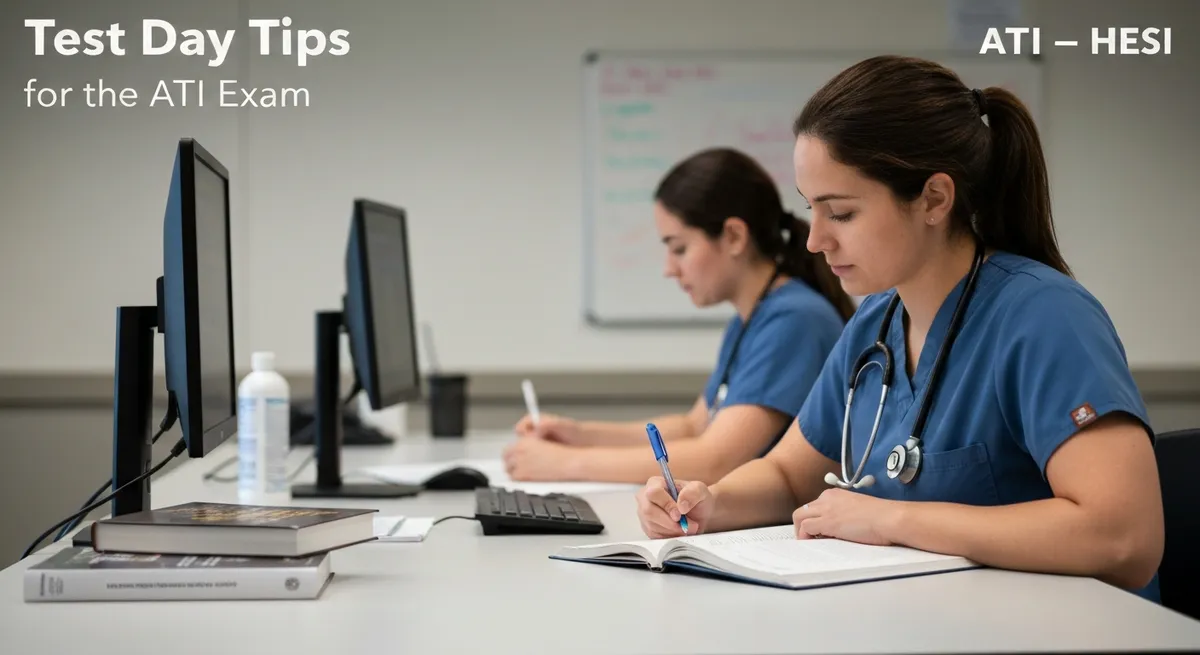Test Day Tips for the Ati Exam guide - ATI - HESI certification study resource
