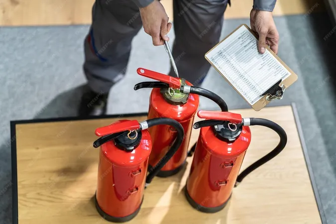 Fire Extinguisher Safety Prevention Check - International Firestop Council Premier Certificate study guide