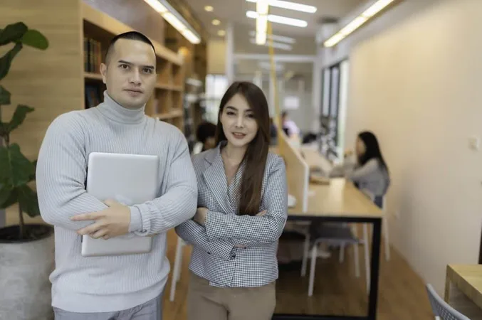 Two People Standing Library One Them Is Wearing Turtleneck Sweater Other Is Wearing Turtleneck X - Ignite Entry Exam study guide