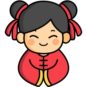 Girl 2 X - Learn Chinese study guide