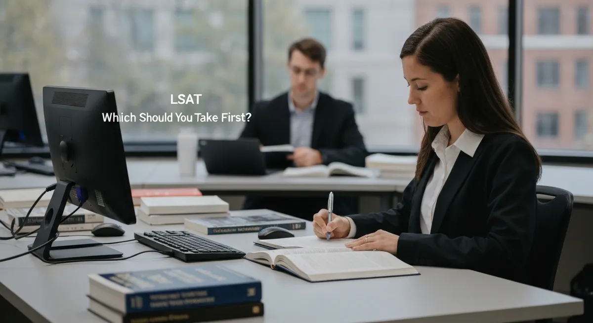 Which Should You Take First? guide - LSAT - Law School Admission Test certification study resource