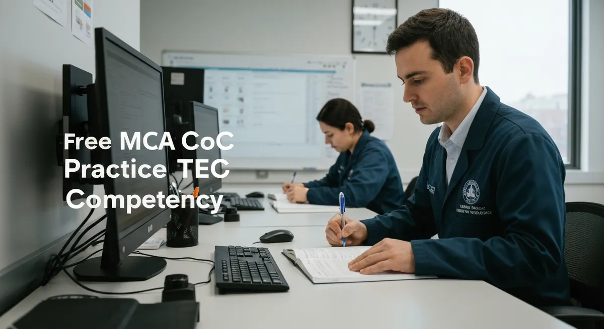 Free Mca Coc Practice Test 2026 - Mca Coc Exam Questions guide - MCA Certificate of Competency certification study resource