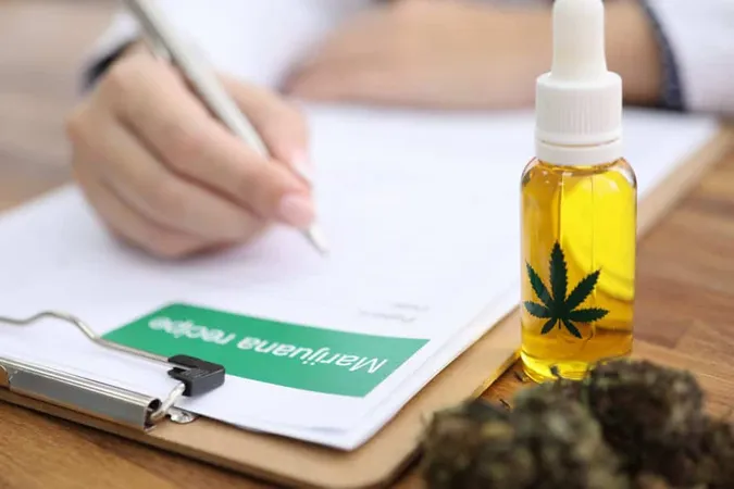 Table Is Hemp Marijuana Oil Doctor Writes X - Medical Review Officer Certification study guide
