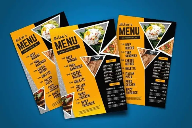 Menu Designer - Menu Design study guide