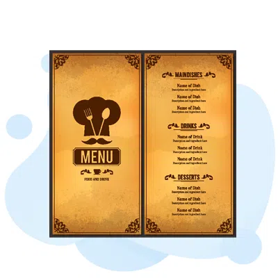 Menu Design