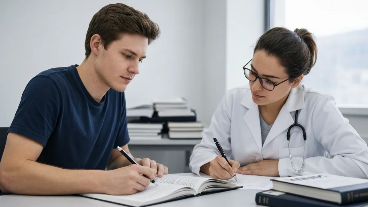 MMPI clinical scale profile chart showing T-score elevations across the 10 primary scales used in psychological assessment