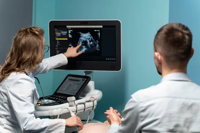 Gynecologist Performing Ultrasound Consultation 23 - National Board of Echocardiography study guide