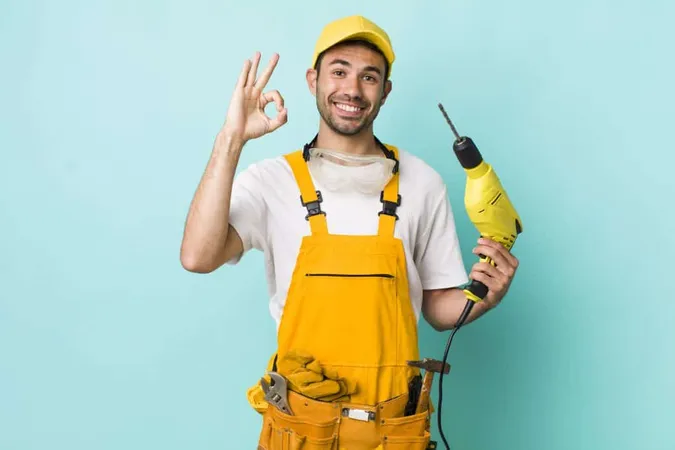 Feeling Happy Showing Approval With Okay Gesture X - National Center for Construction Education and Research Certified Handyman study guide