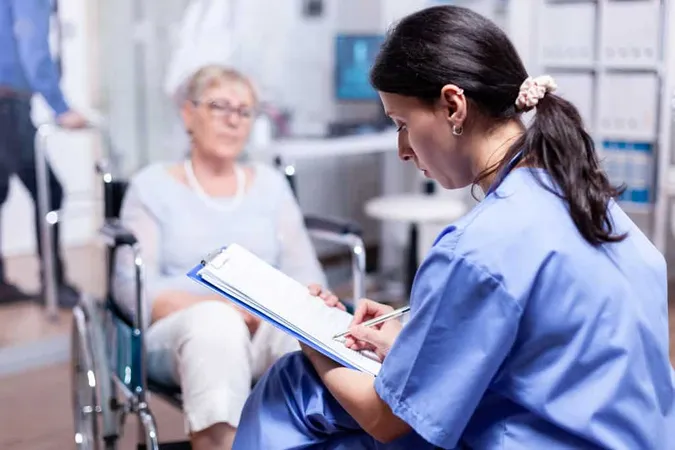 Nurse Writing Prescription Disab 2 - NCLEX study guide