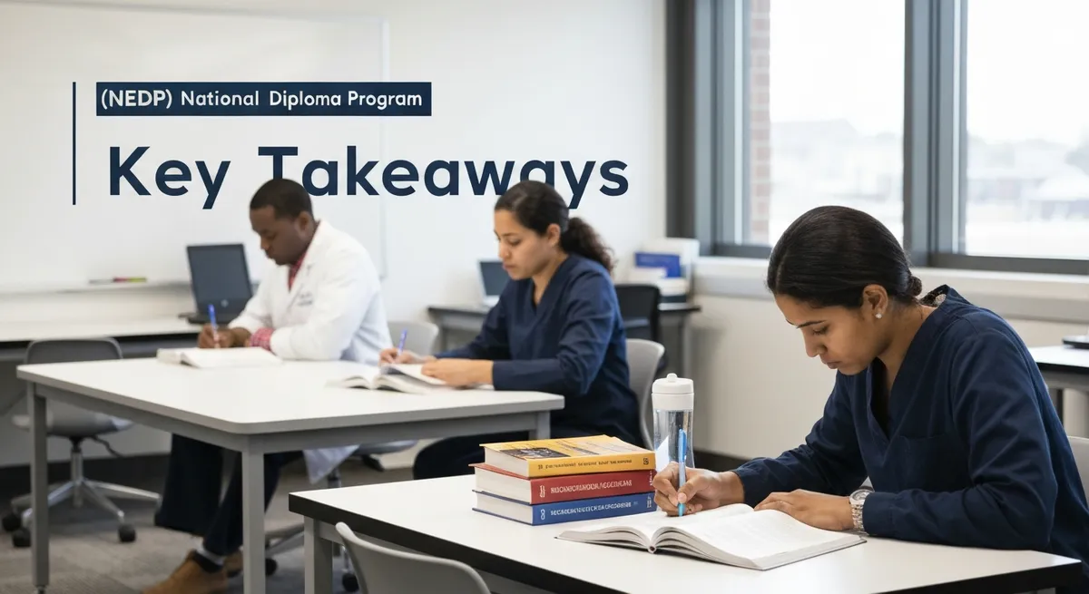 NEDP (National External Diploma Program) Test: Earn Your High School Diploma