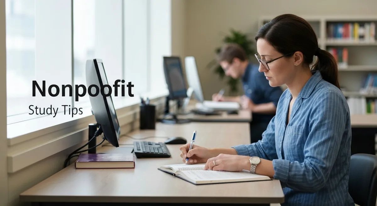 Nonprofit Study Tips guide - Nonprofit certification study resource