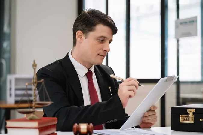 Male Legal Counsel Working With - Notary study guide