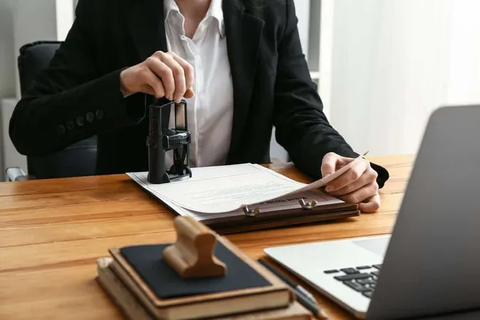 Notary Public Stamping Document 1 1 - Notary study guide