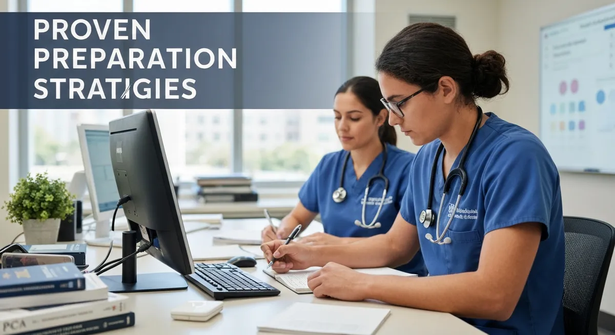 Proven Preparation Strategies guide - PCA - Personal Care Assistant certification study resource