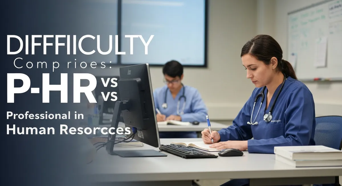 Difficulty Comparison: Phr vs Sphr guide - PHR - Professional in Human Resources certification study resource