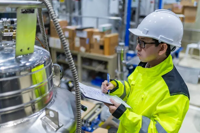 Asian Engineer Working Operating Hallthailand People Wear Helmet Workhe Worked With Diligence Patienceshe Checked Valve Regulator Hydrogen Tank - Process Operator Certification study guide