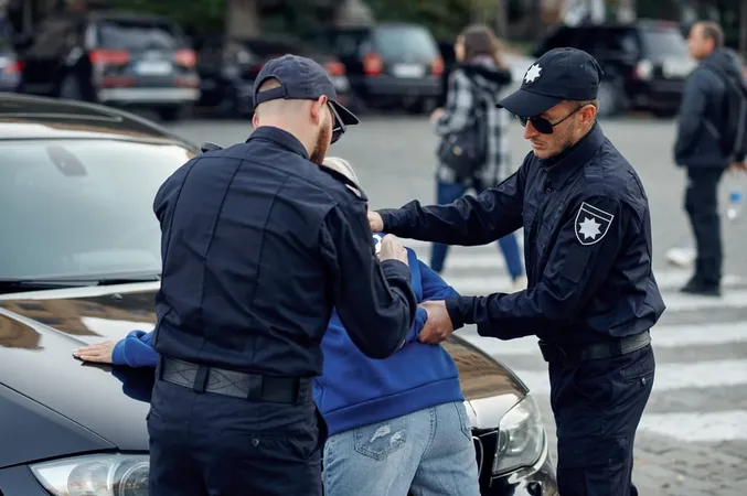 Two Male Police Officers Arrest - Police Officer study guide