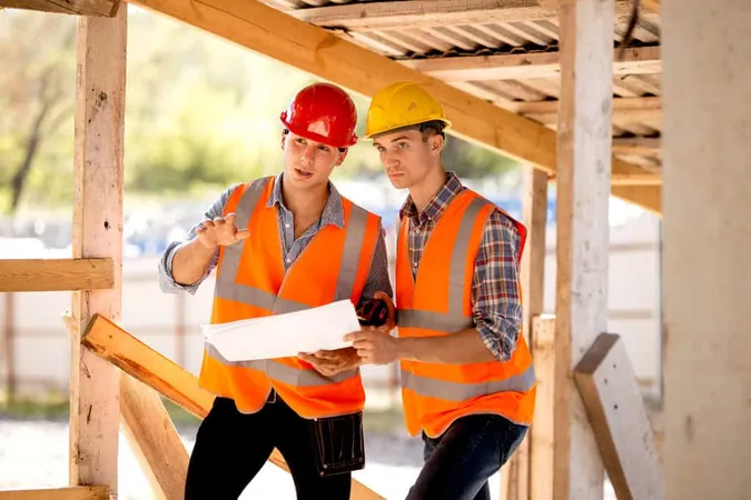 Two Men Dressed Shirts Orange Wo - Real Estate study guide