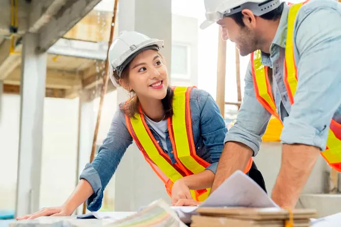 Young Asian Engineers Caucasian 1 1 - Real Estate study guide