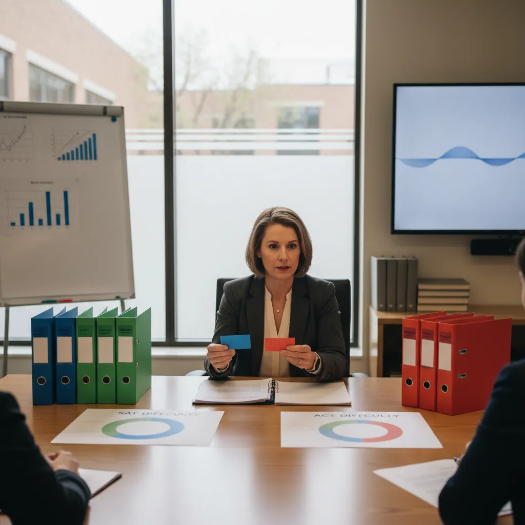 Difficulty Comparison: Sat vs Act guide - SAT - Scholastic Assessment Test certification study resource