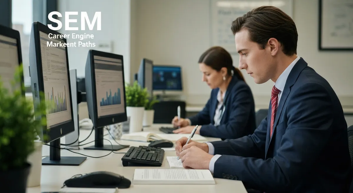 Sem Career Advancement Paths guide - SEM - Search Engine Marketing certification study resource