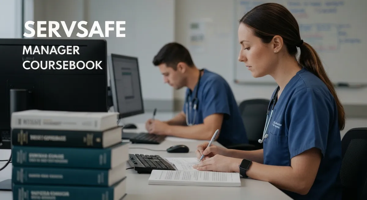SERVSAFE Study Tips guide - SERVSAFE MANAGER COURSEBOOK certification study resource