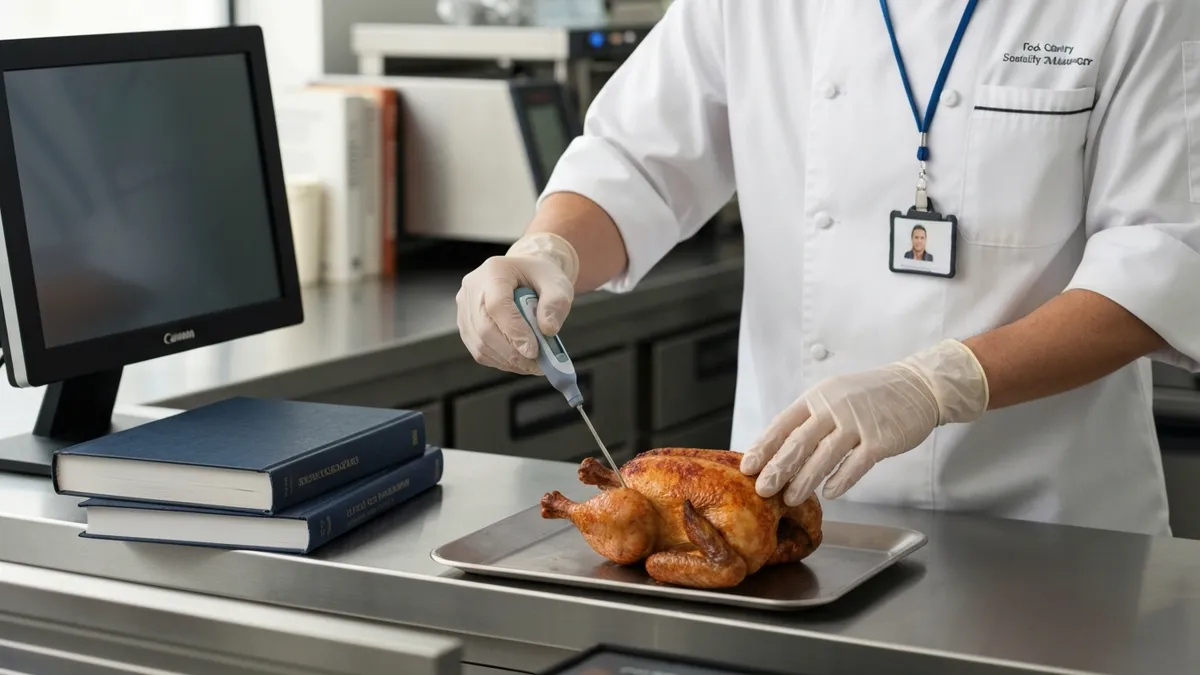 SERVSAFE Manager Certification at a Glance - ServSafe - ServSafe Food Safety certification study resource